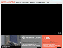 Tablet Screenshot of moveskill.com
